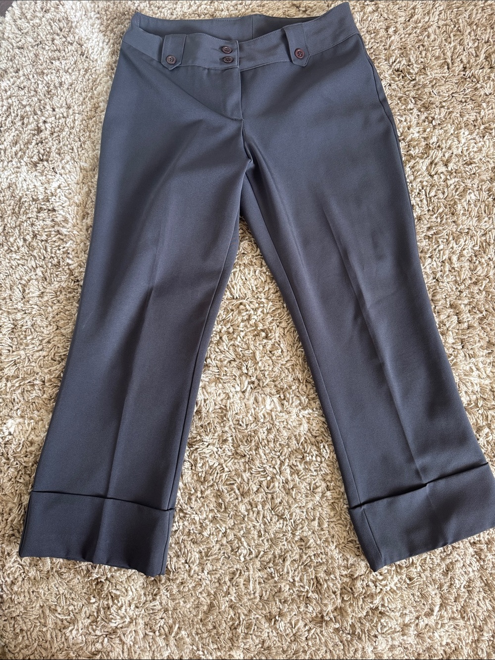 Rue21 Charcoal Cropped Dress Pants